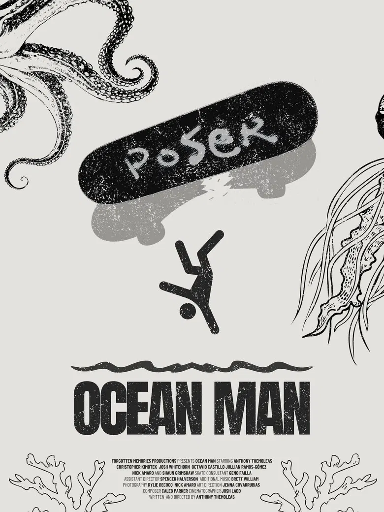 Ocean Man poster background