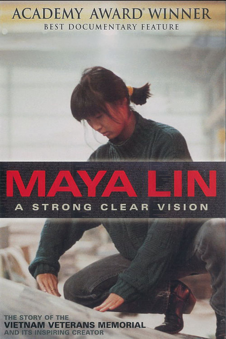 Maya Lin: A Strong Clear Vision poster background