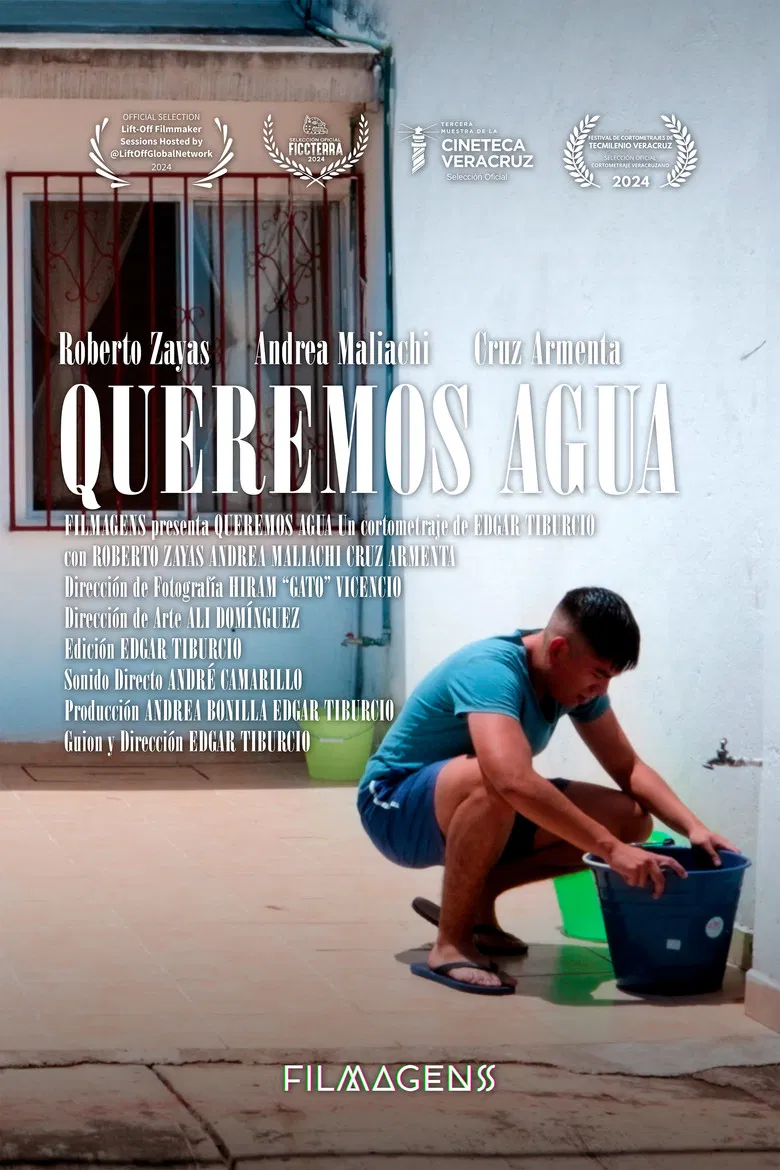 We want water poster background