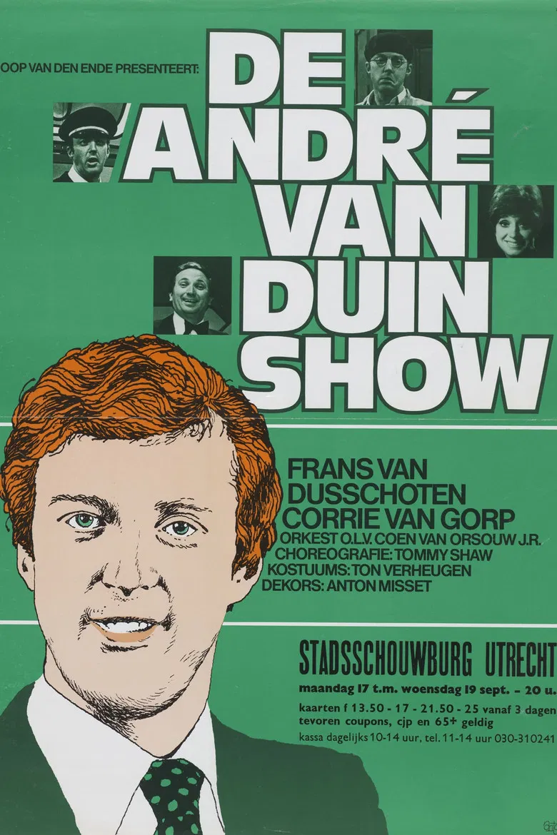 De André van Duin show [Theater 1980-1981] poster background