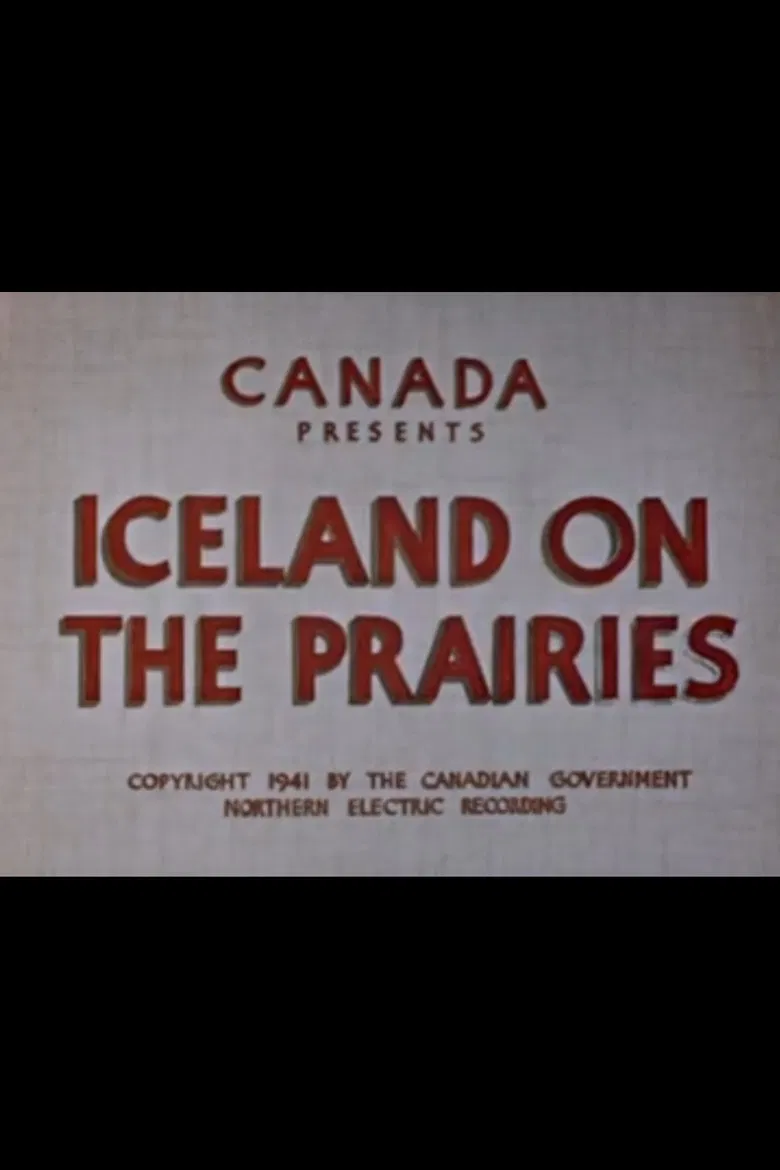 Iceland on the Prairies poster background