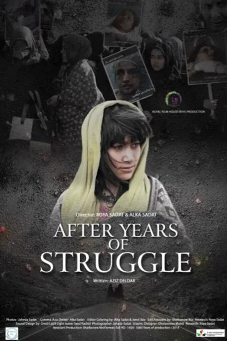 After Years of Struggle poster background