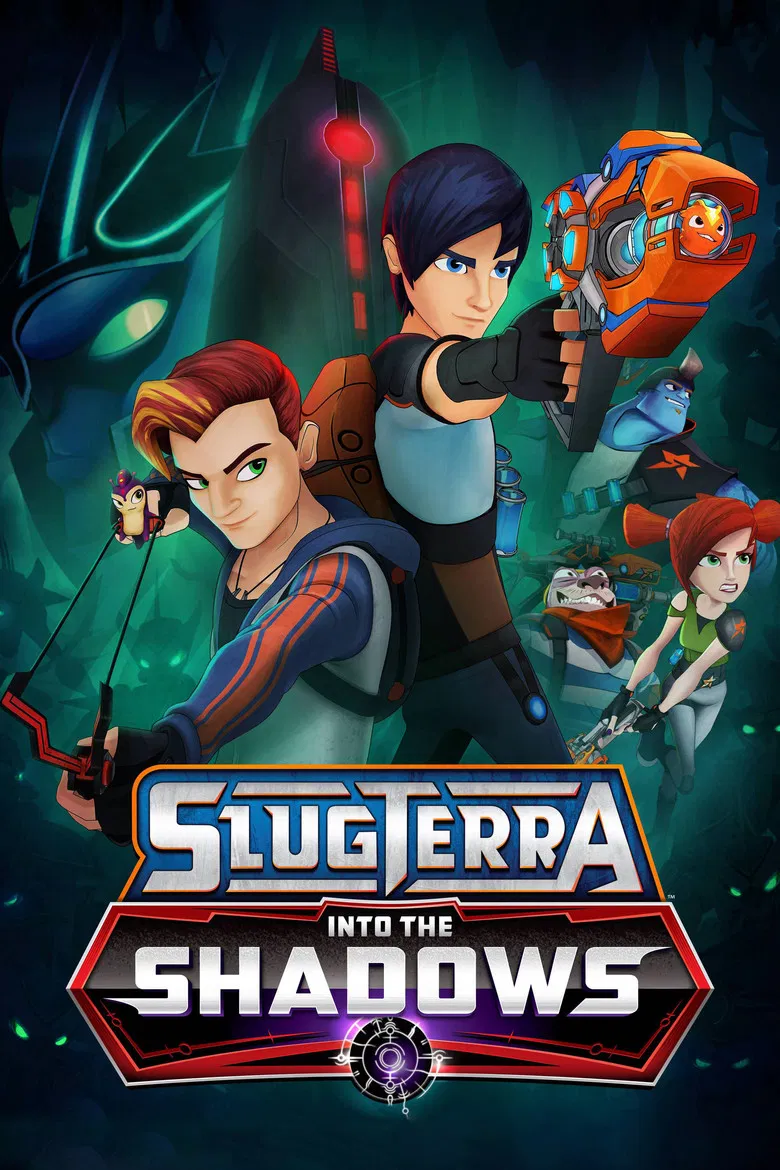 Slugterra: Into The Shadows poster background