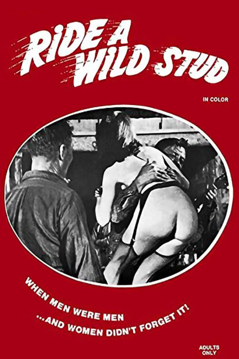 Ride a Wild Stud poster background