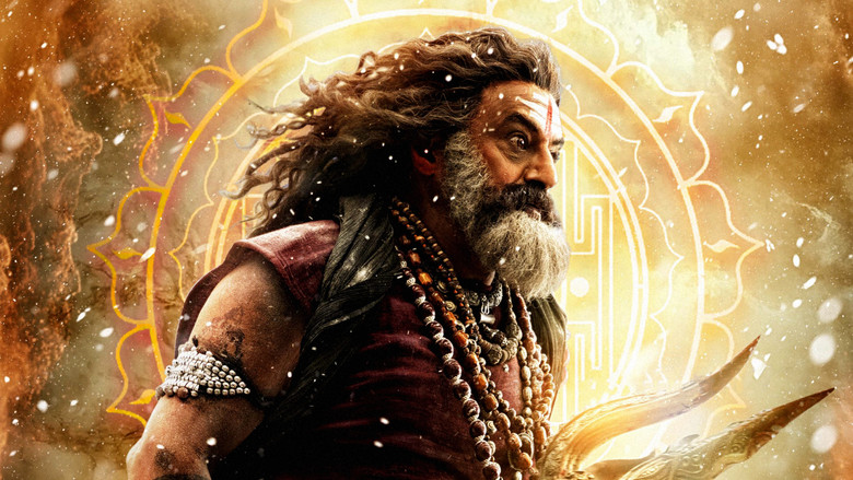 Akhanda staring intensely