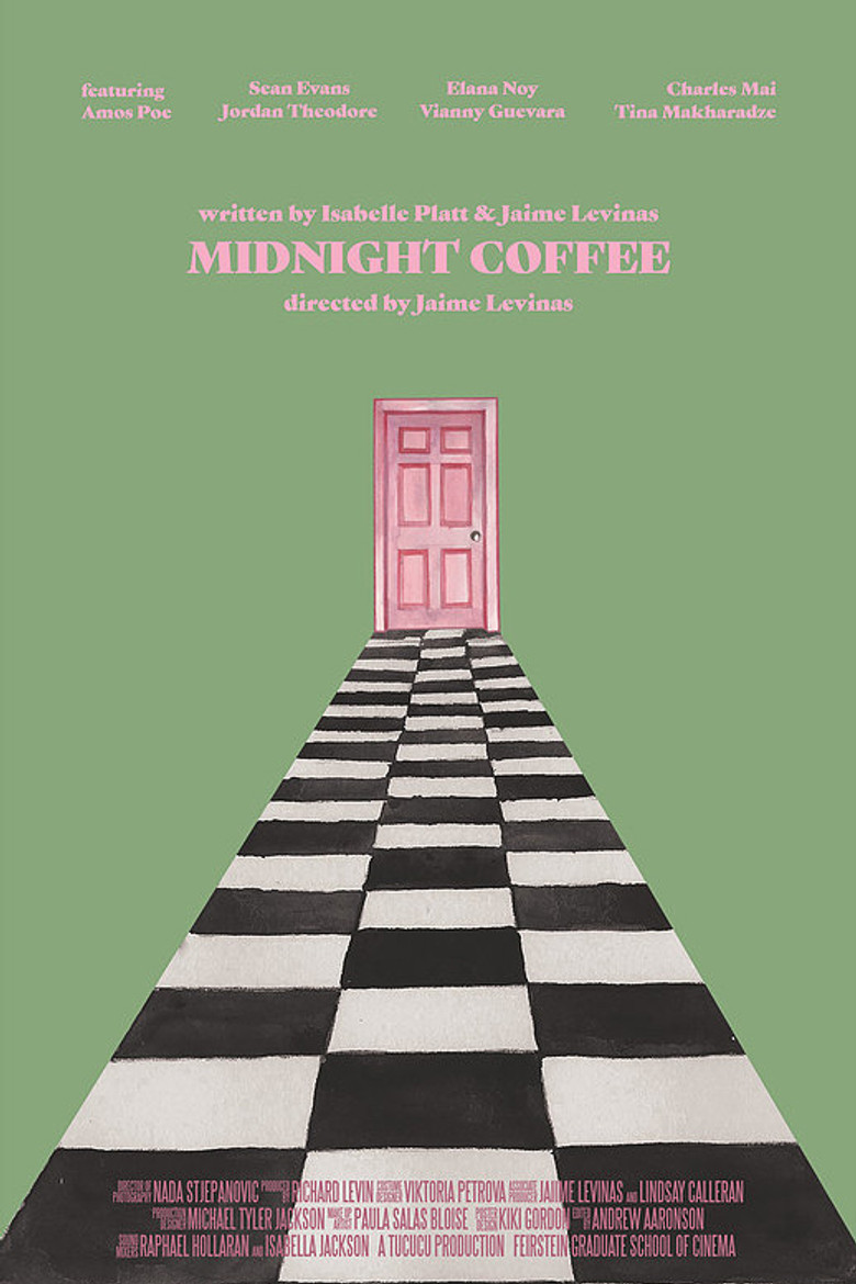 Midnight Coffee poster background
