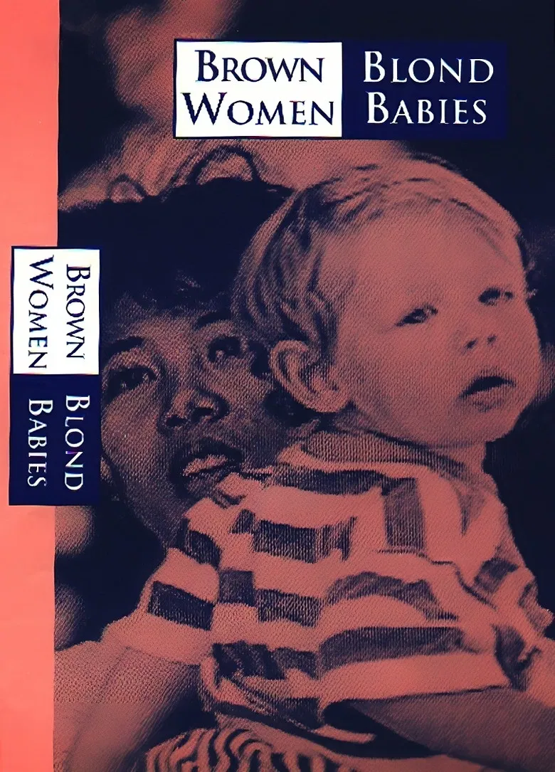Brown Women, Blond Babies poster background