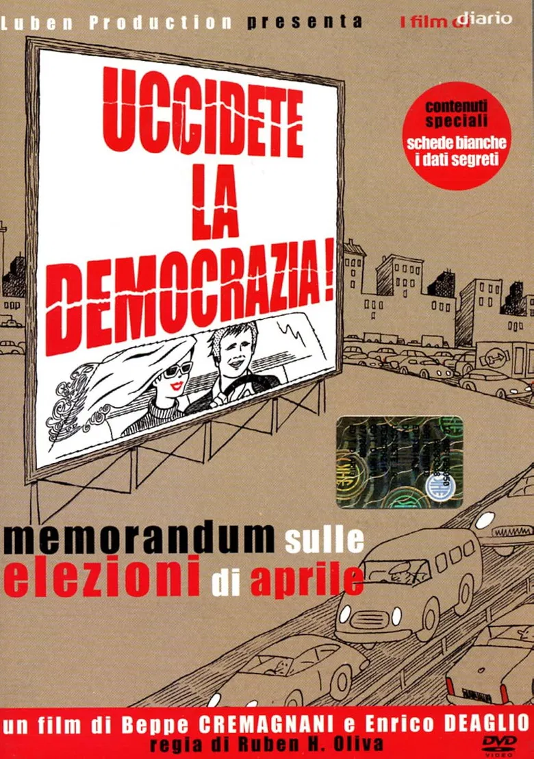 Uccidete la democrazia poster background