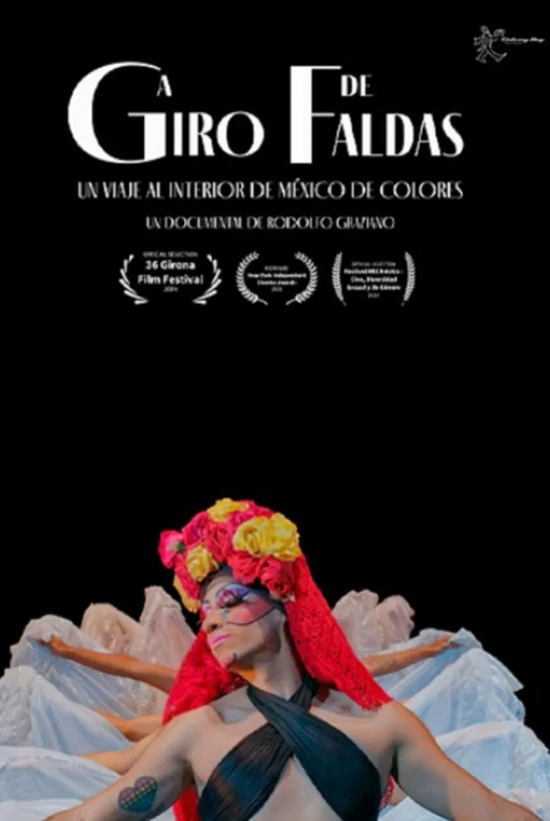 A giro de faldas poster background