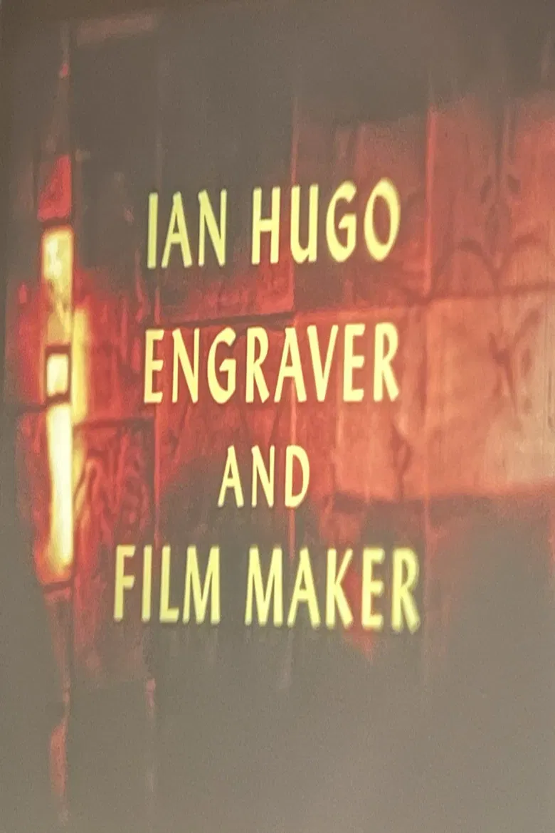 Ian Hugo, Engraver and Filmmaker poster background
