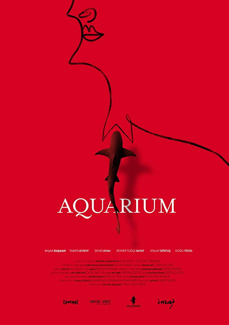 Aquarium poster background