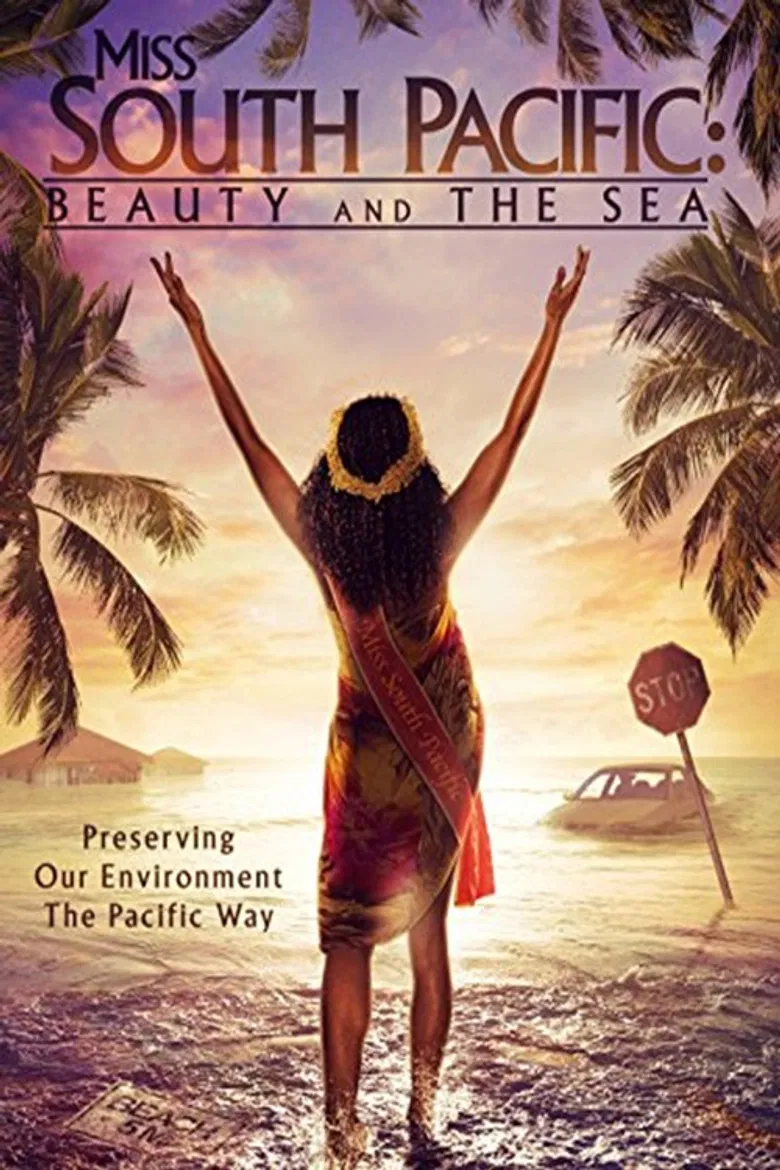Miss South Pacific: Beauty and the Sea poster background