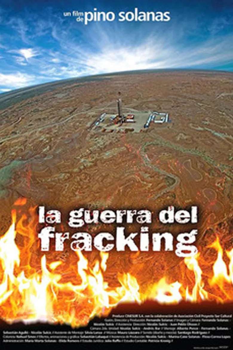 The Fracking War poster background
