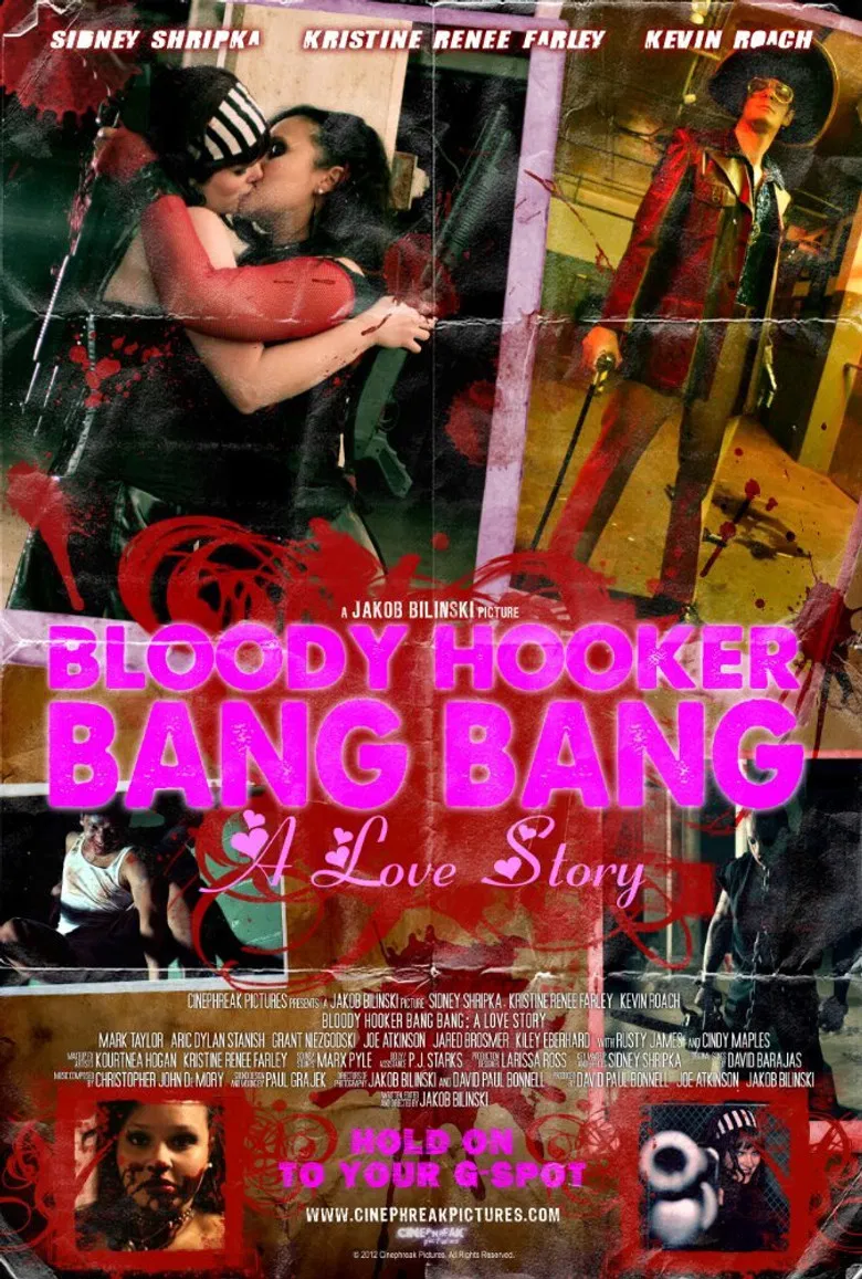 Bloody Hooker Bang Bang: A Love Story poster background
