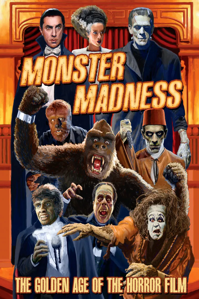 Monster Madness: The Golden Age of the Horror Film poster background