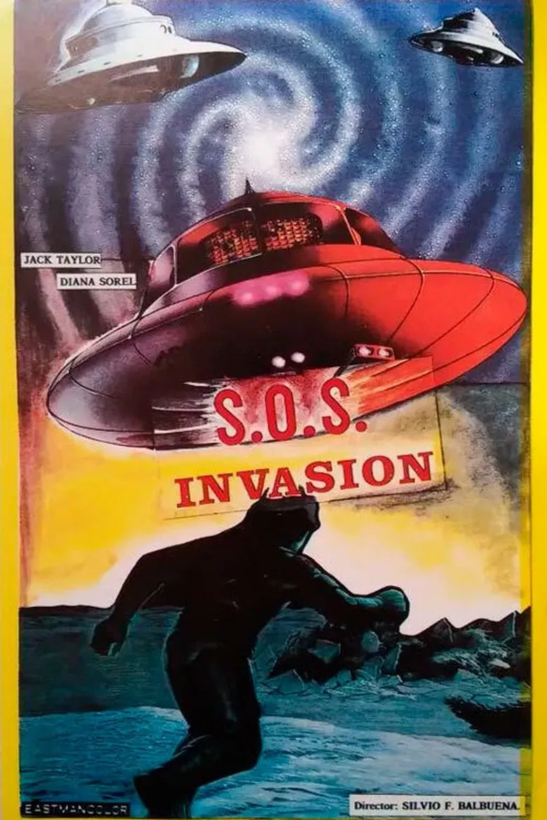 S.O.S Invasion poster background