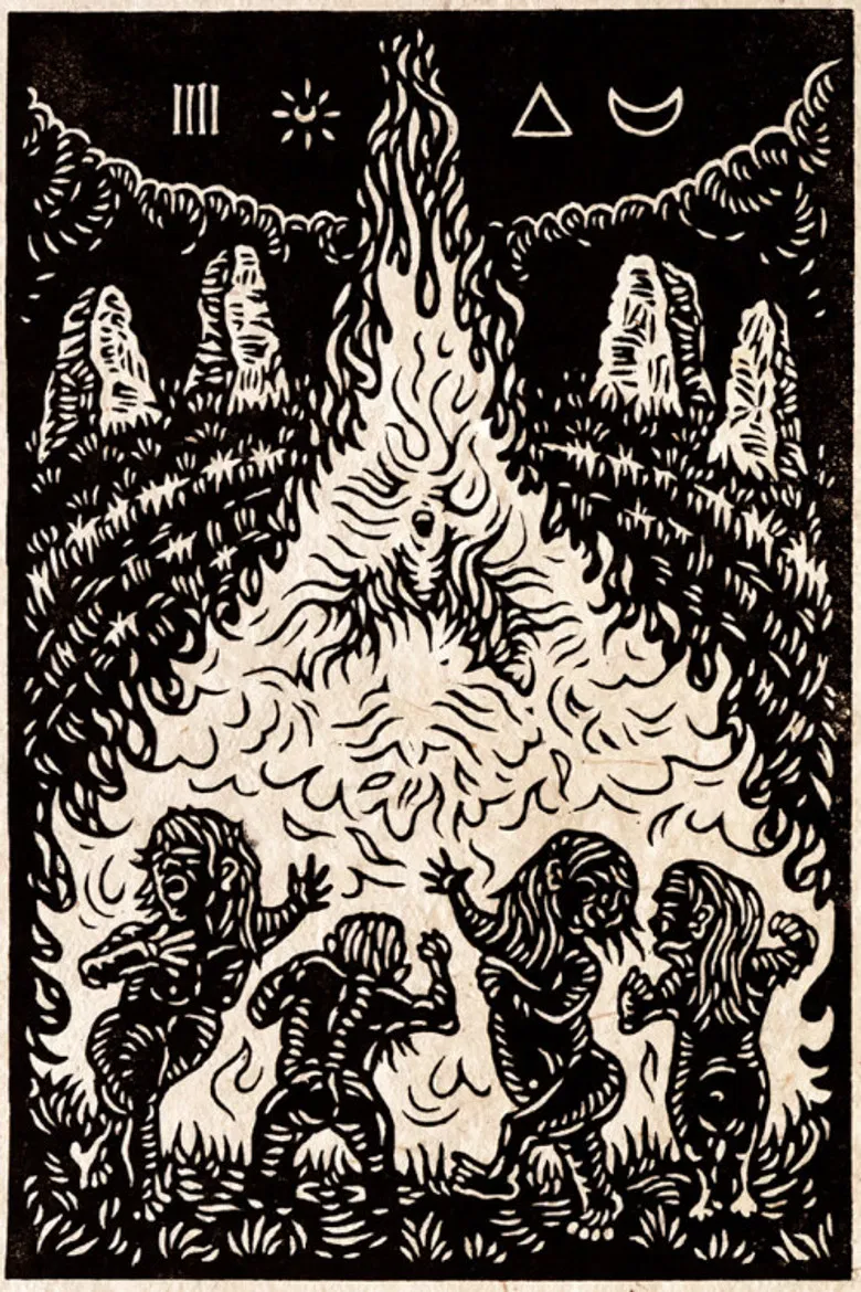 The Shining Pyramid poster background