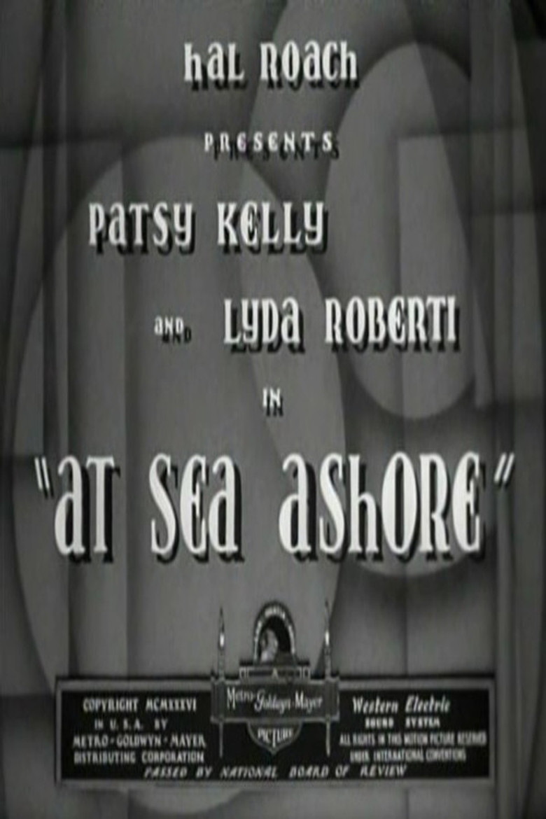 At Sea Ashore poster background