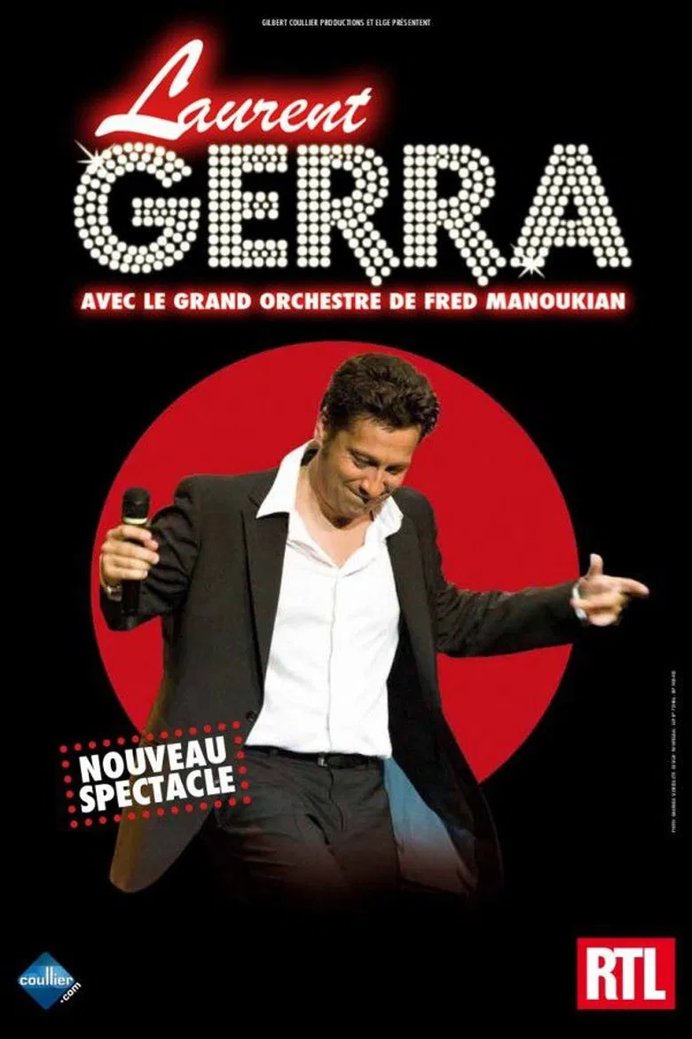 Laurent Gerra - Avec le grand orchestre de Fred Manoukian au Palais des Sports poster background