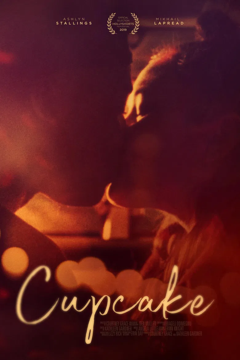 Cupcake poster background