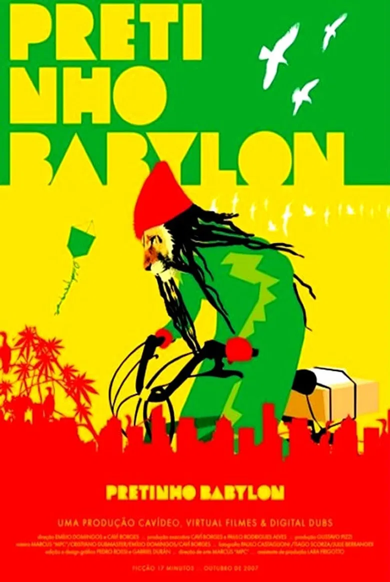 Pretinho Babylon poster background