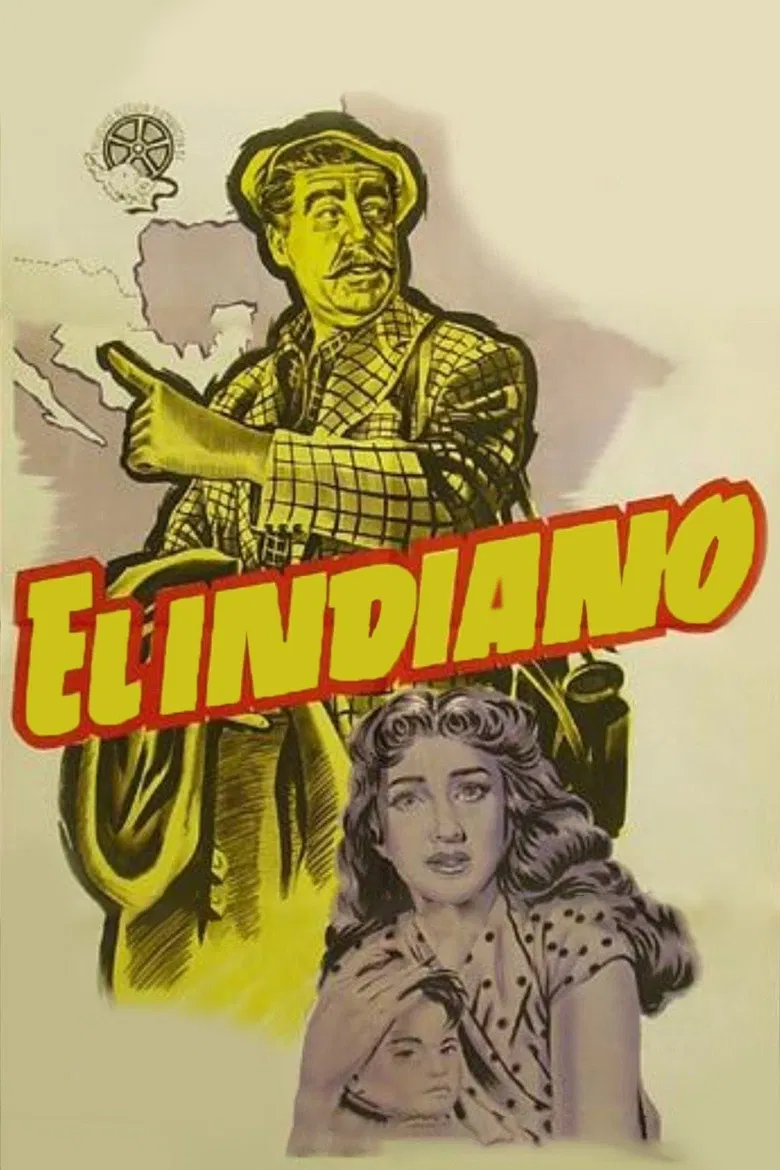El indiano poster background