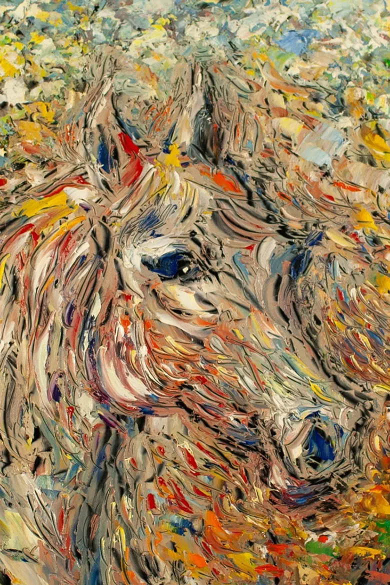 Horse Portrait poster background