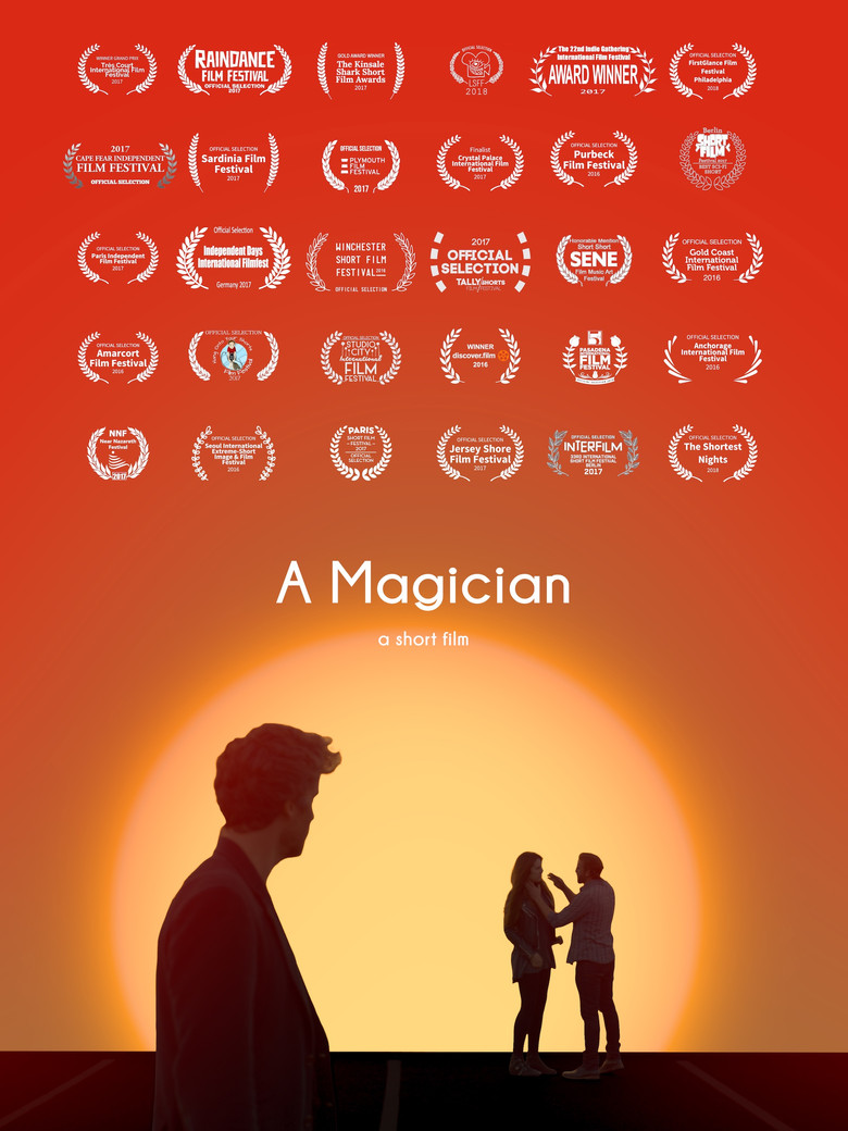 A Magician poster background