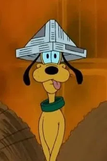 Pluto Gets the Paper: Street Cleaner poster background