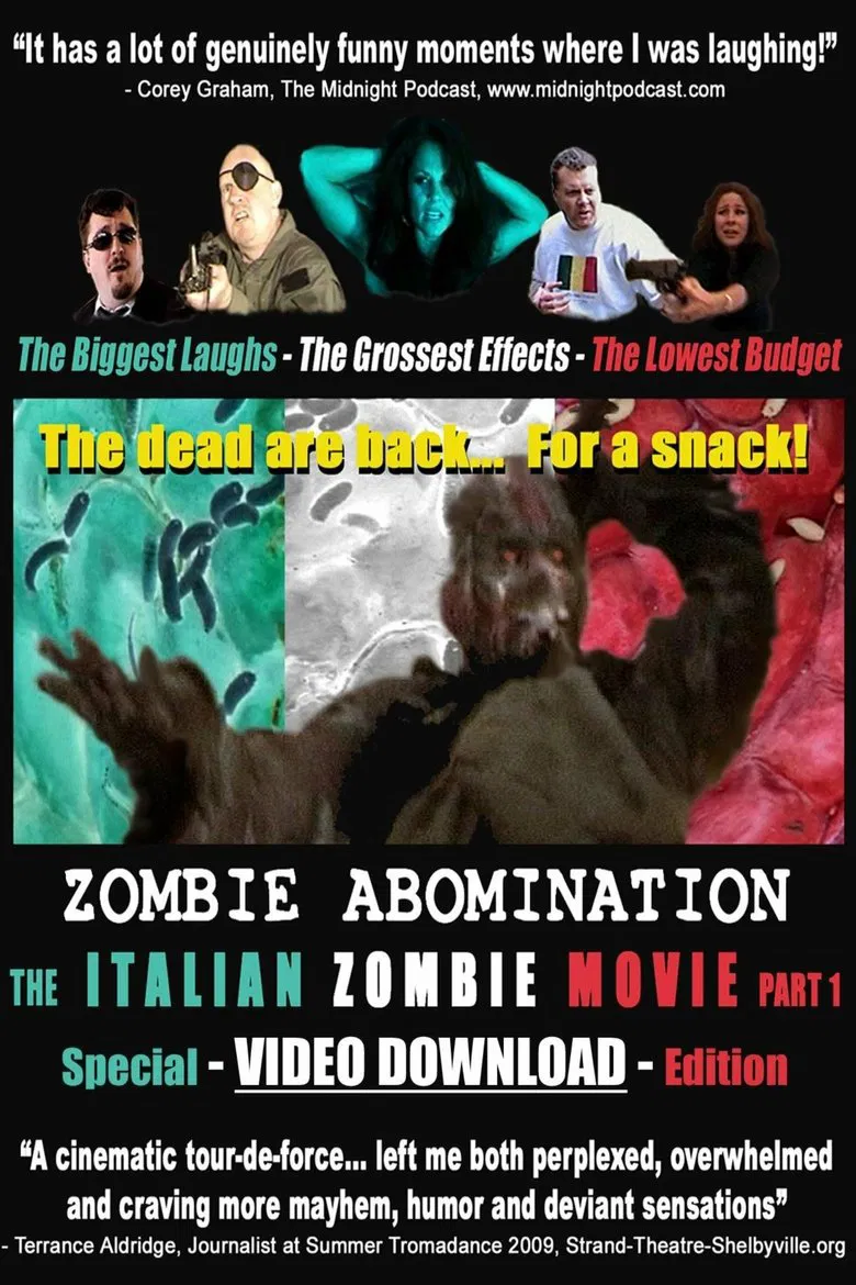Zombie Abomination: The Italian Zombie Movie - Part 1 poster background