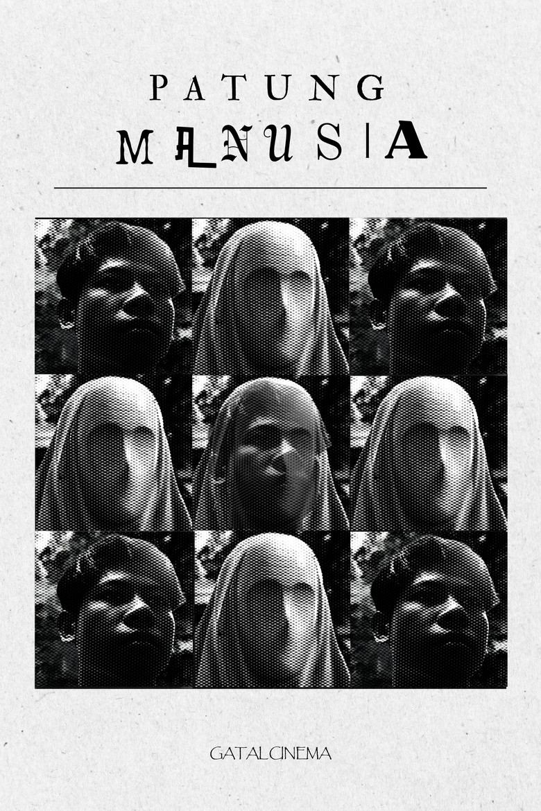 Man Statue poster background