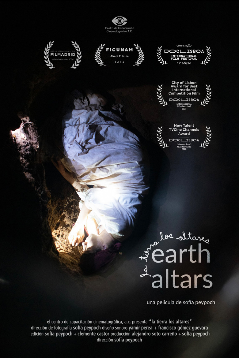 earth altars poster background