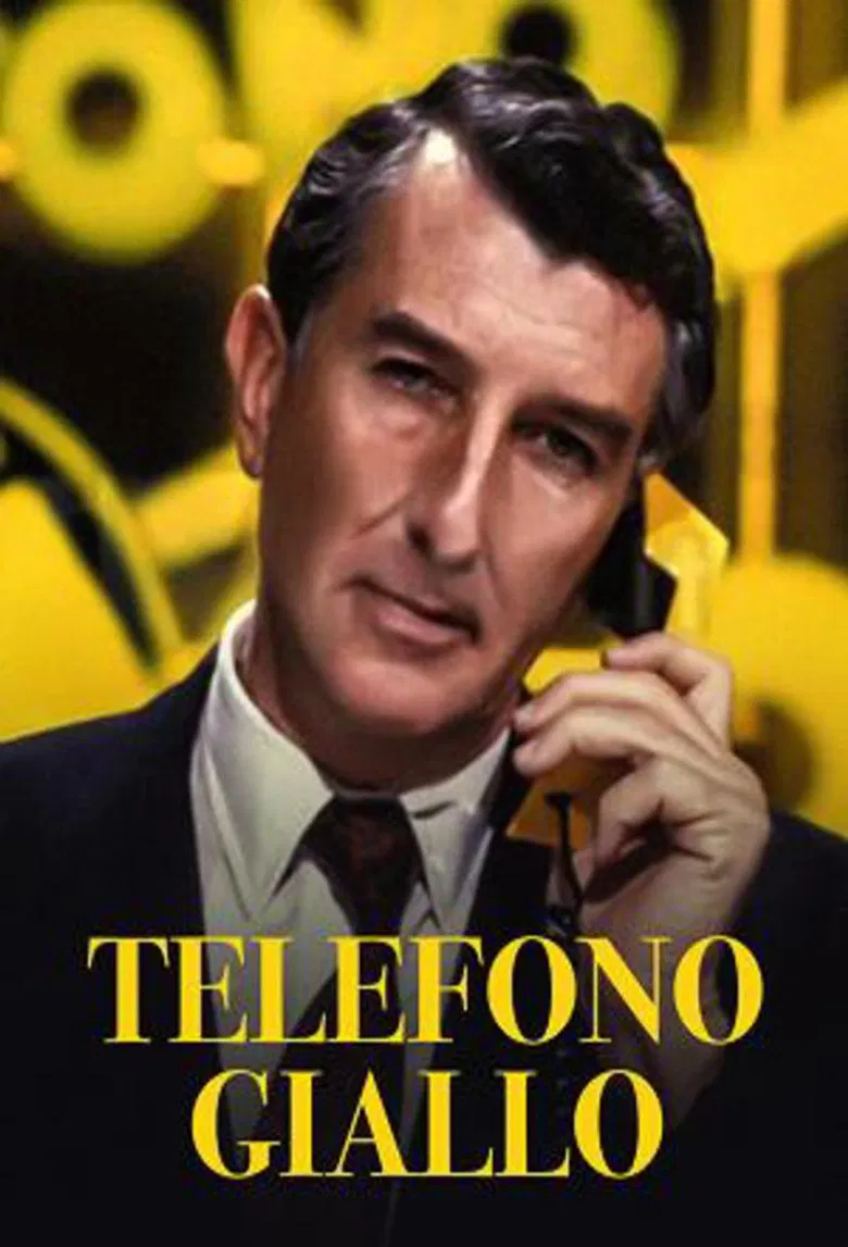 Telefono giallo poster background