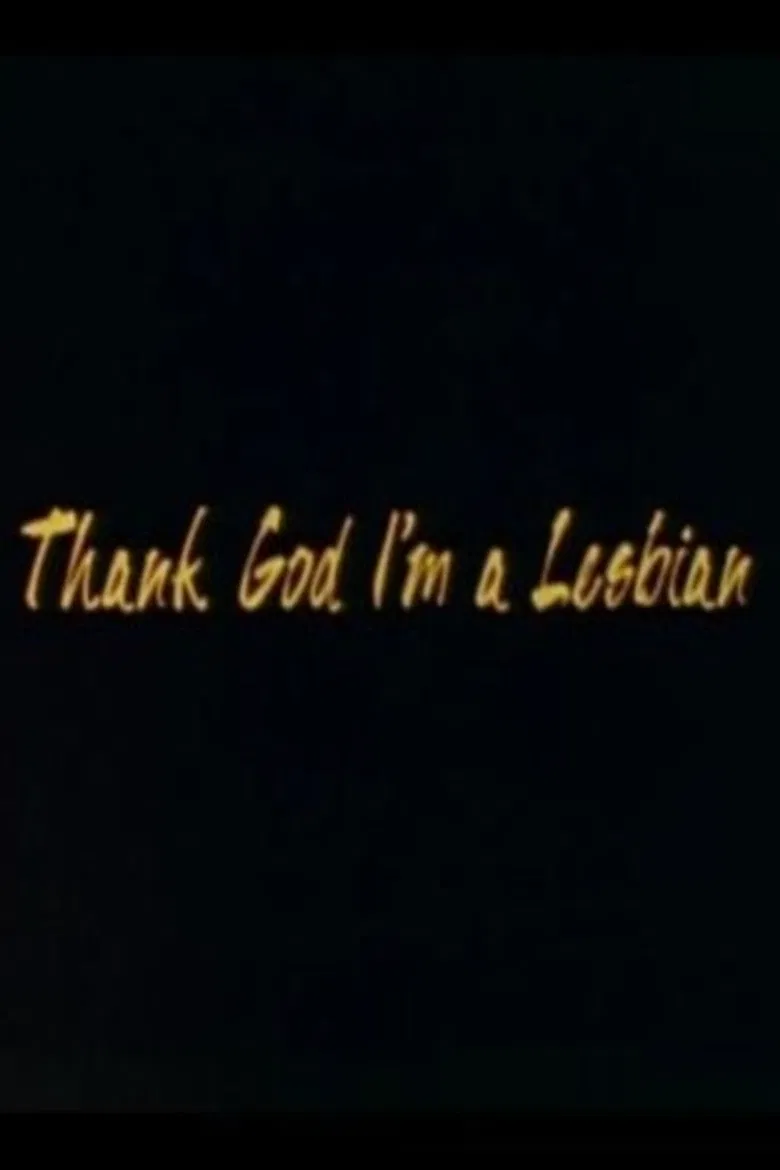 Thank God I'm a Lesbian poster background