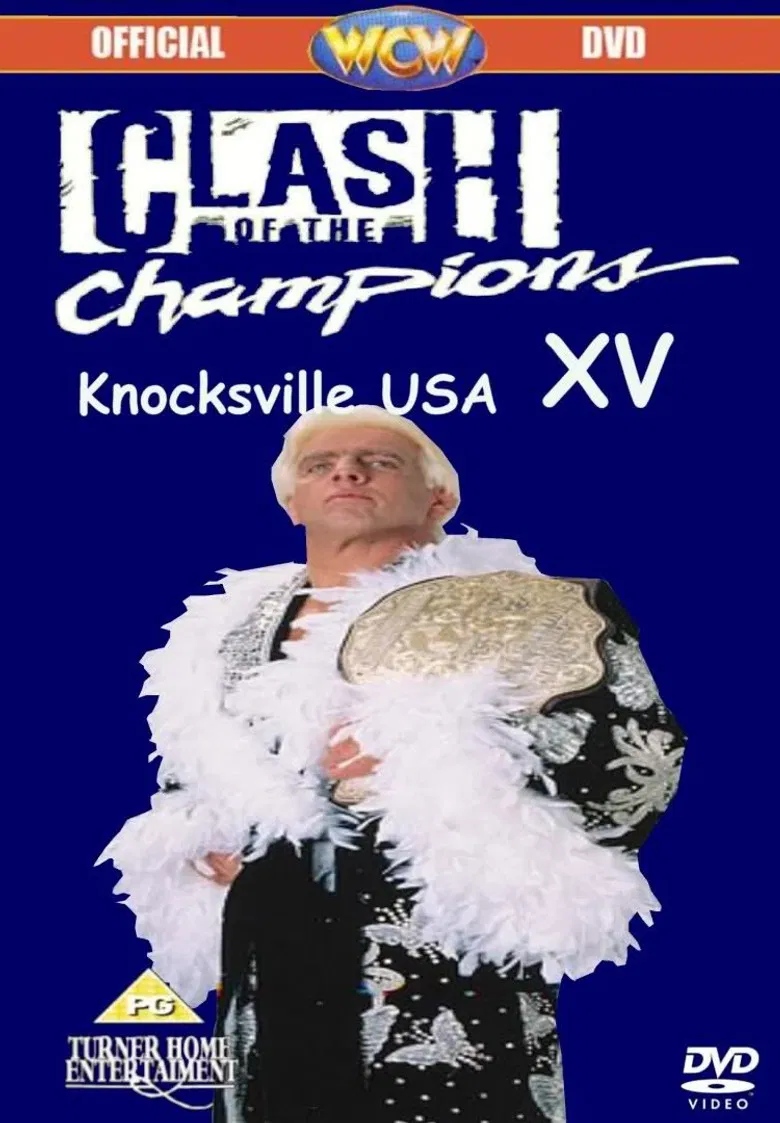 WCW Clash of the Champions XV: Knocksville USA poster background