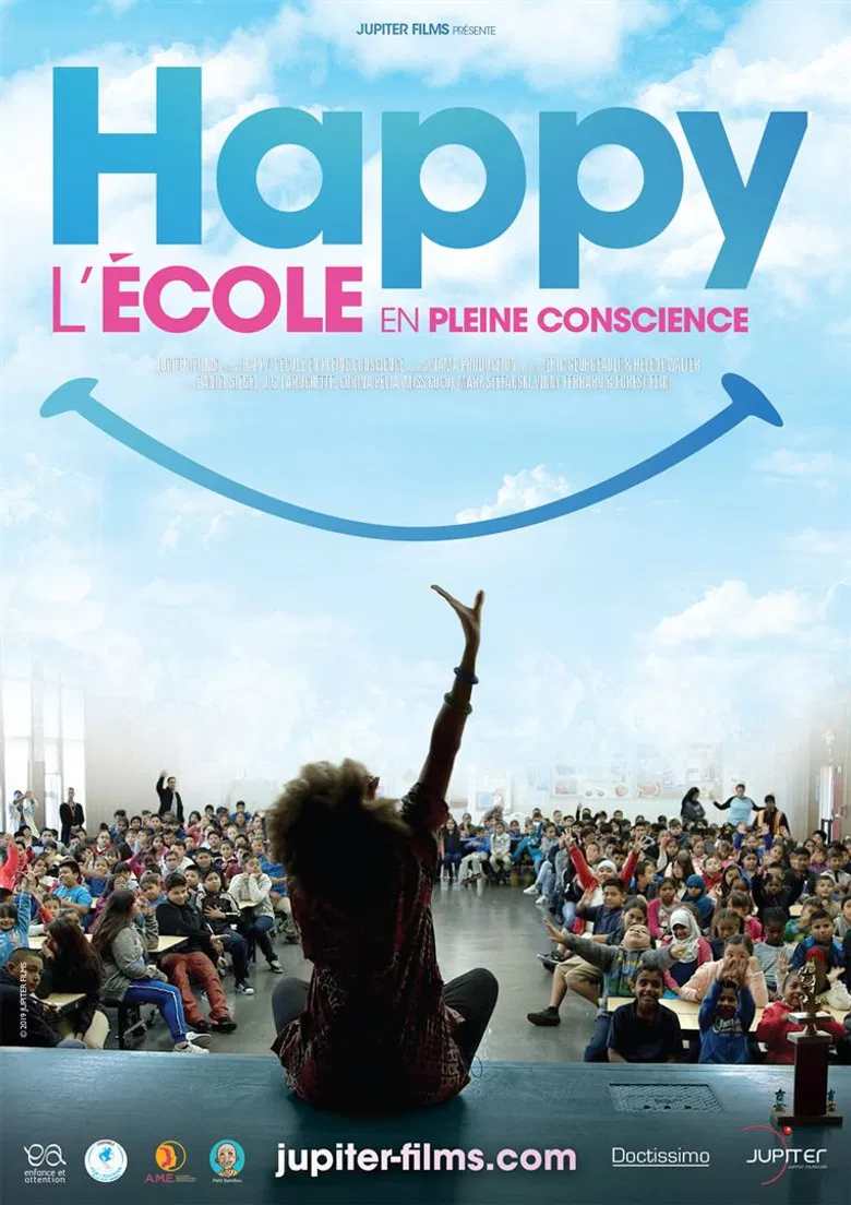 Happy, l'école en pleine conscience poster background