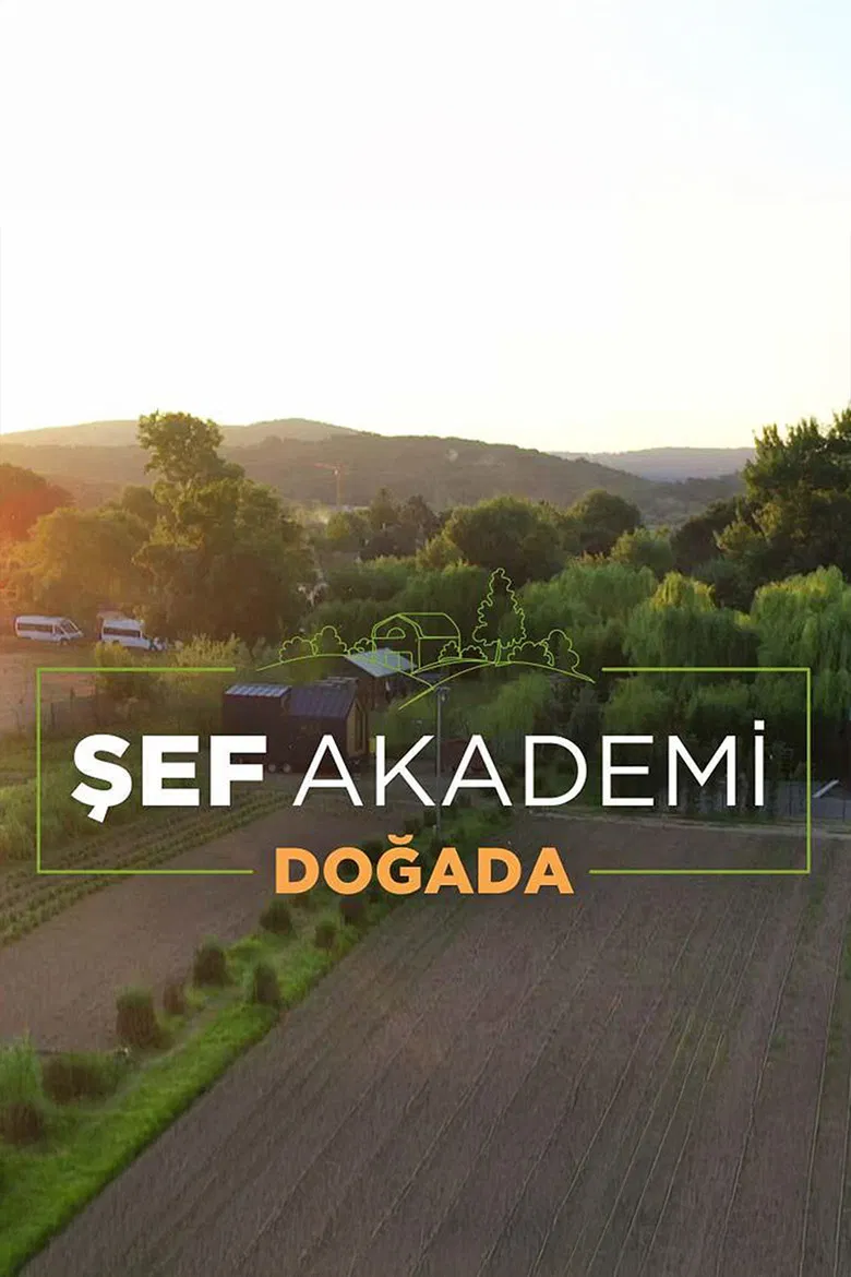 Şef Akademi Doğada poster background