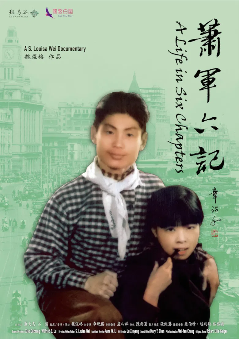 A Life in Six Chapters poster background