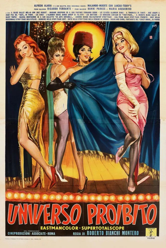 Universo proibito poster background