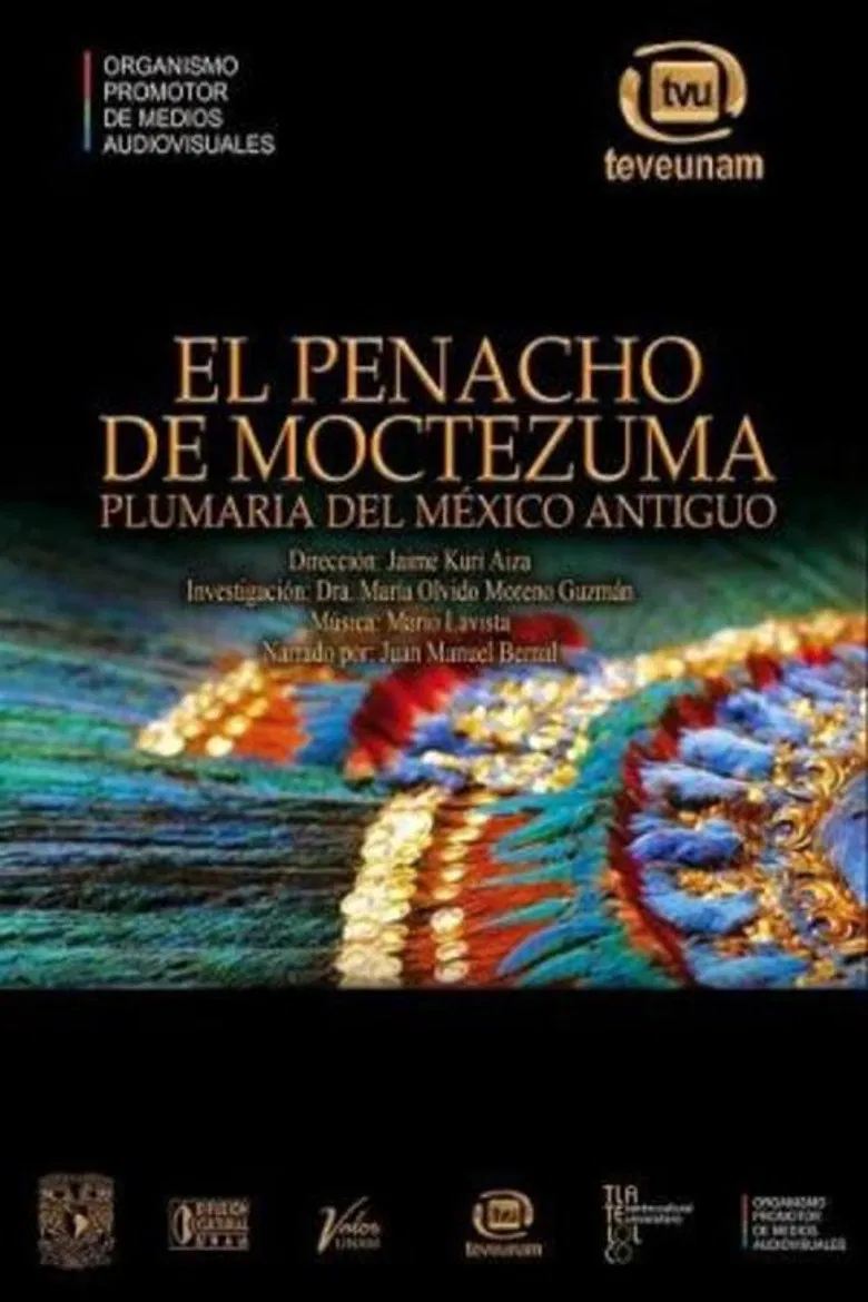 El penacho de Moctezuma: plumaria del México antiguo. poster background