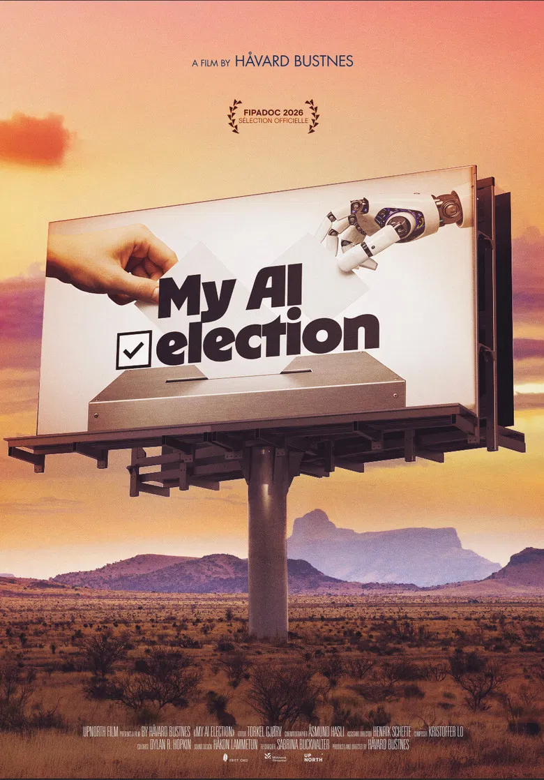 My AI Election poster background