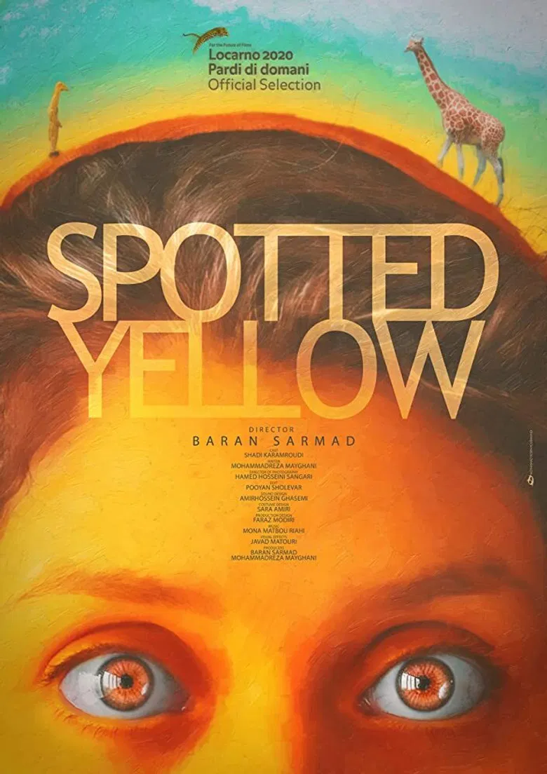 Spotted Yellow poster background