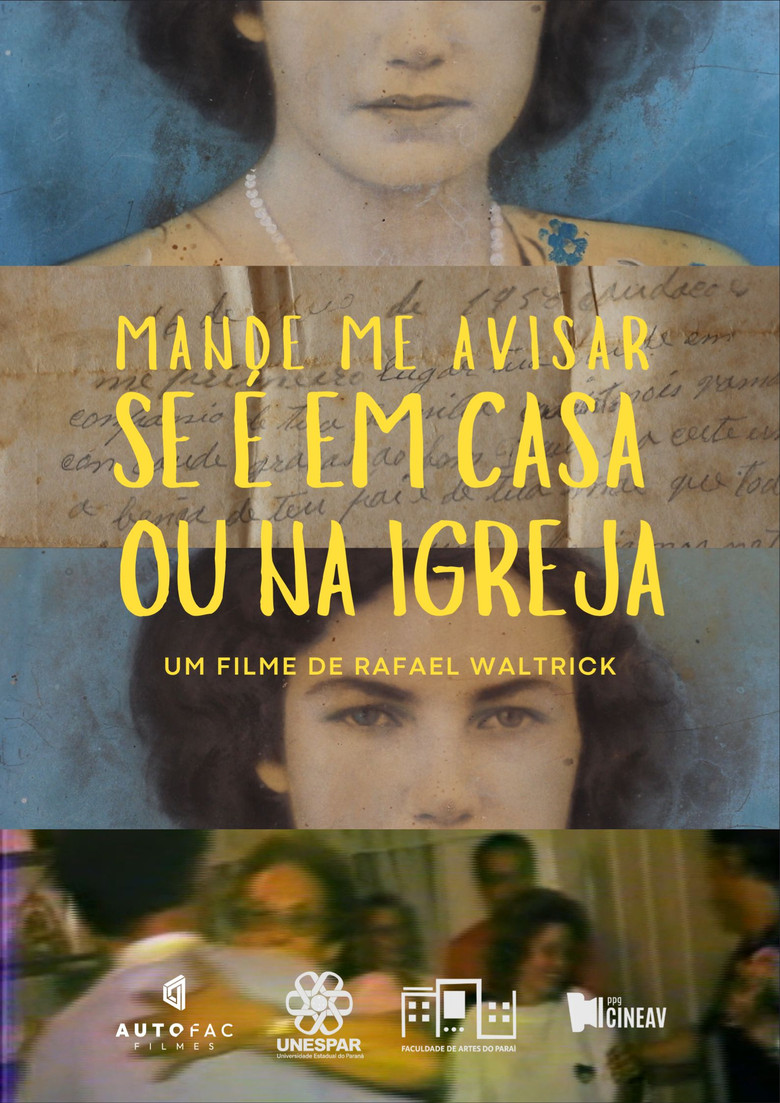 Let me know if it's at home or at church poster background