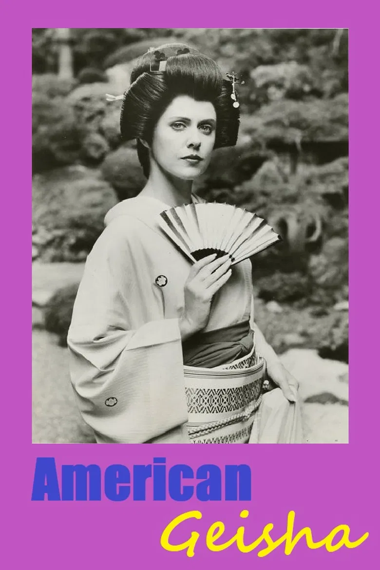 American Geisha poster background