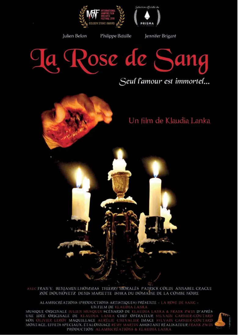 La Rose de Sang poster background
