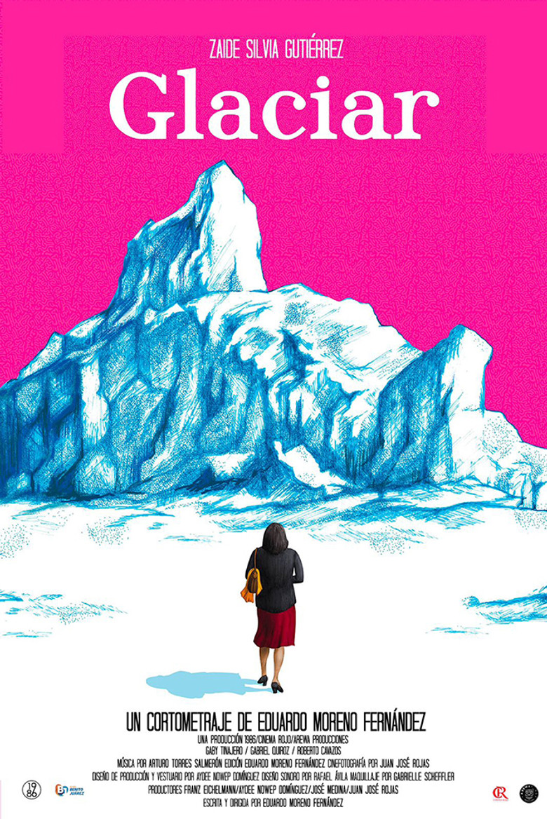 Glaciar poster background