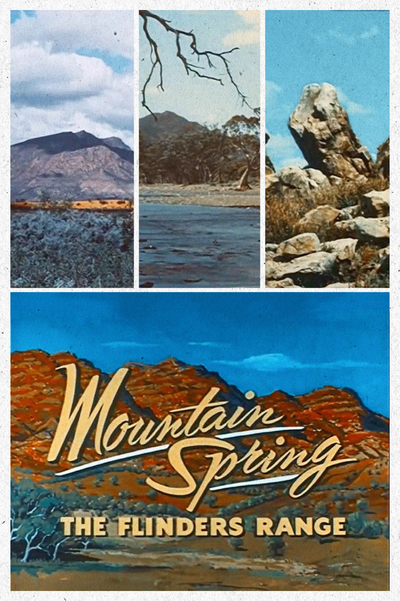 Mountain Spring: The Flinders Range poster background