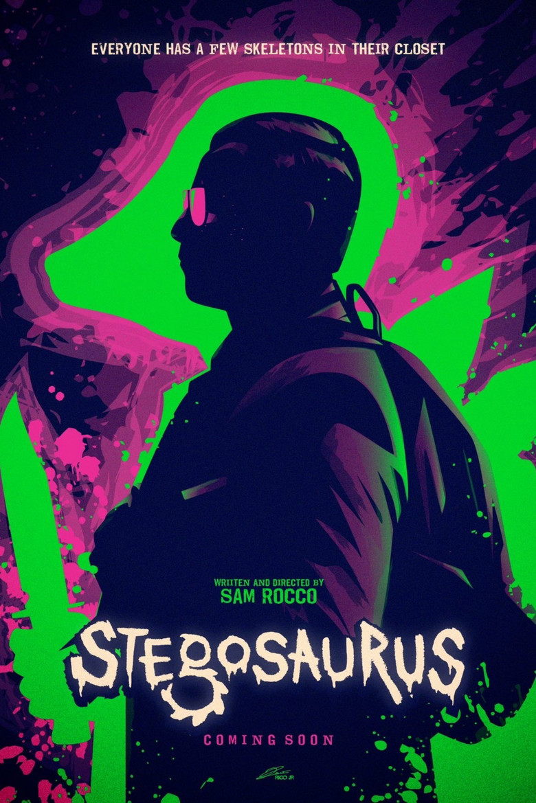 Stegosaurus poster background