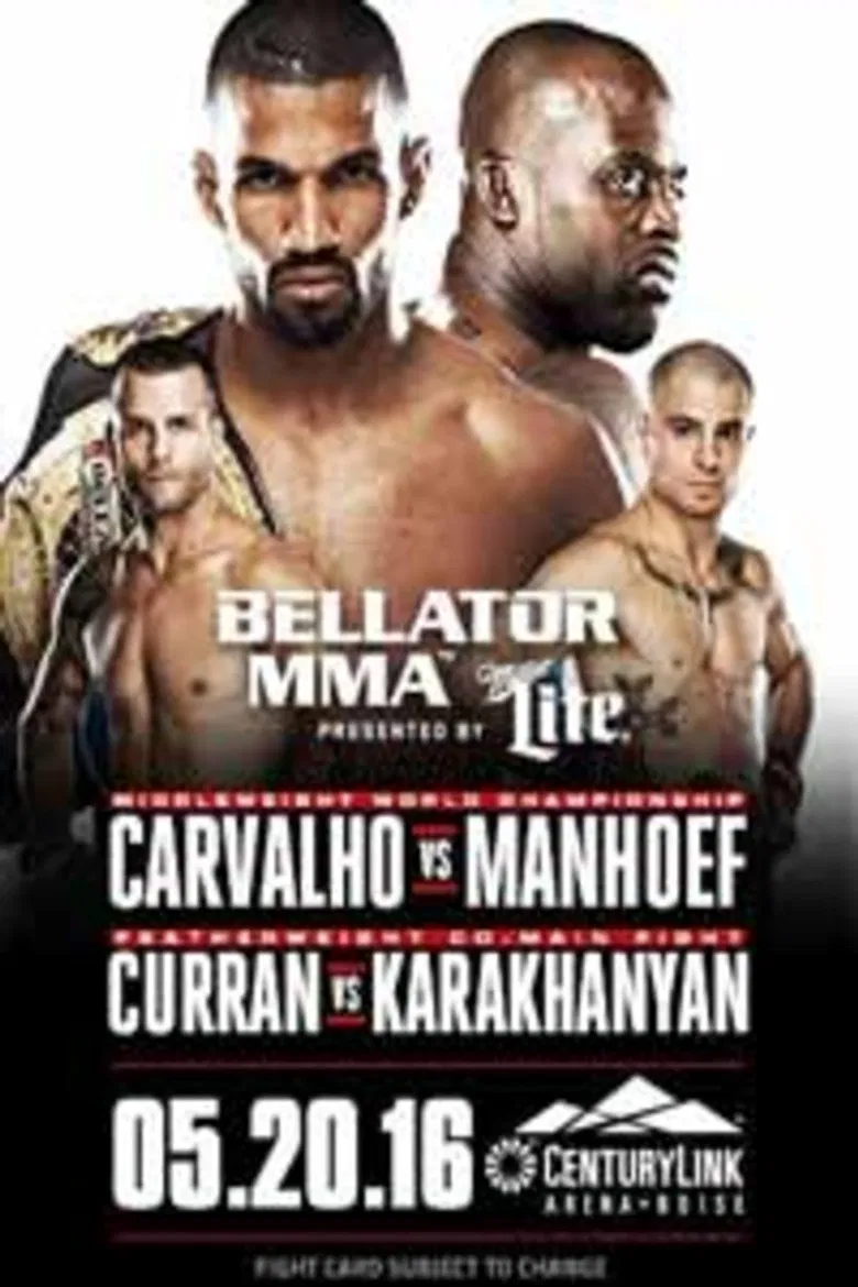 Bellator 155: Carvalho vs. Manhoef poster background