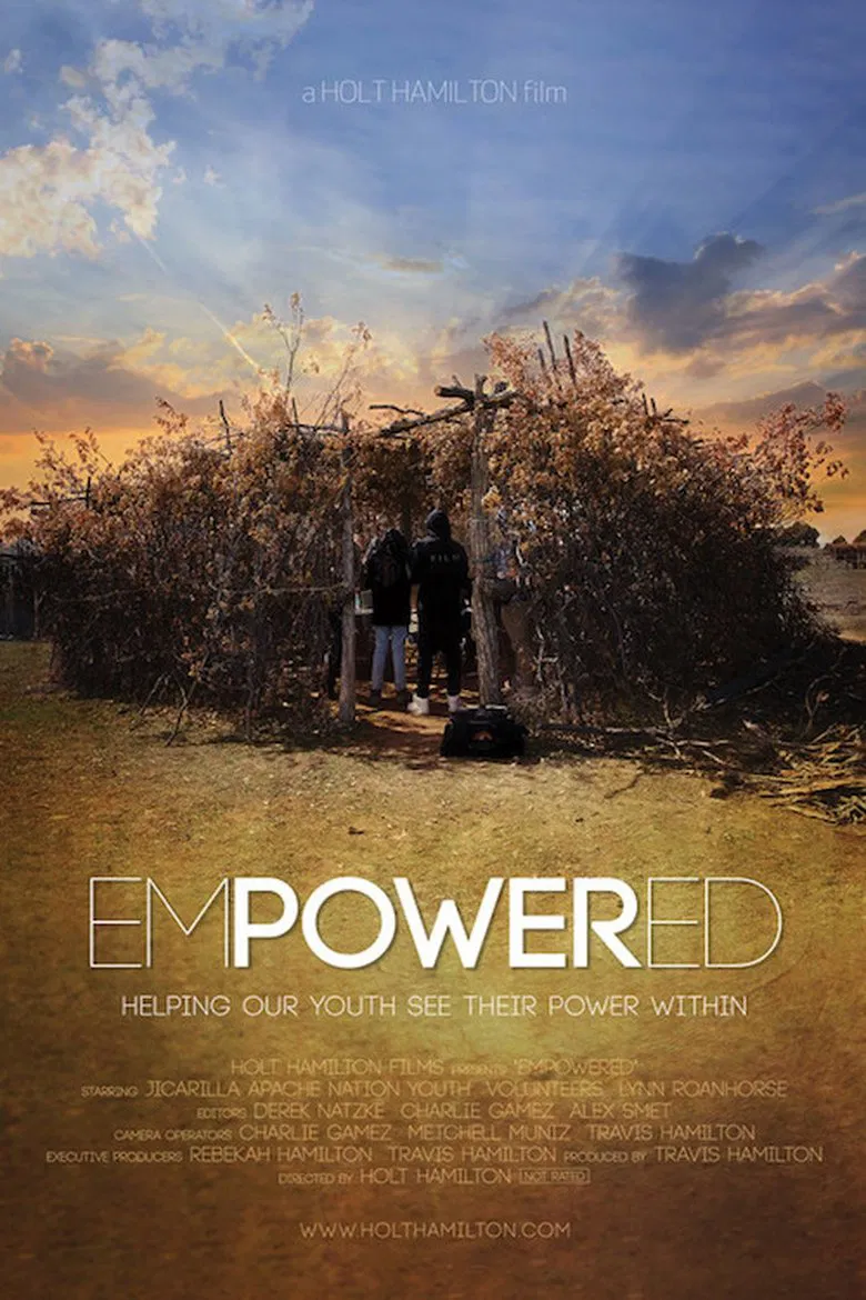 Empowered: Helping Native Youth See Their Power Within poster background
